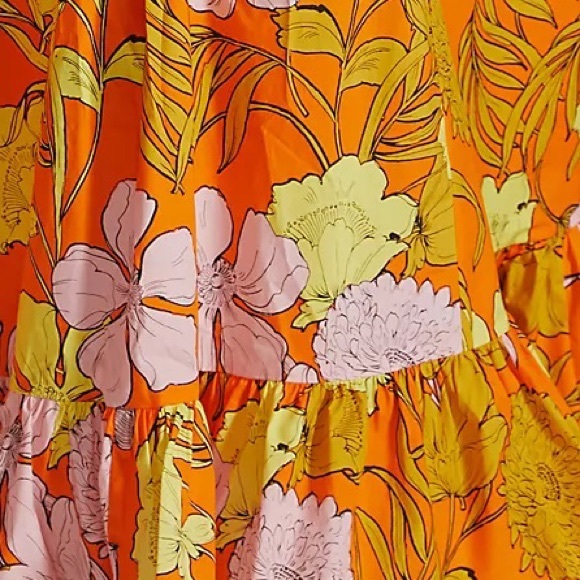 Anthropologie Plenty by Tracy Reese Floral Maxi Dress - Picture 14 of 16